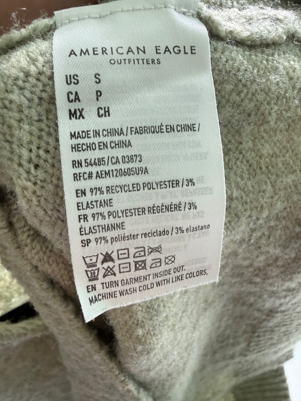 American Eagle cropped sweater - Picture 4 of 5